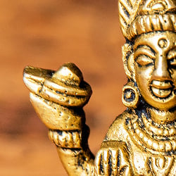 ガンガー ガンジス河の女神 Ganga ブラス製 高さ:約5.5cm - サブ4