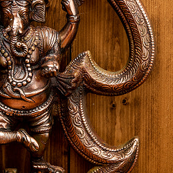 壁掛けガネーシャ - タミル・オーン 48cm - サブ4