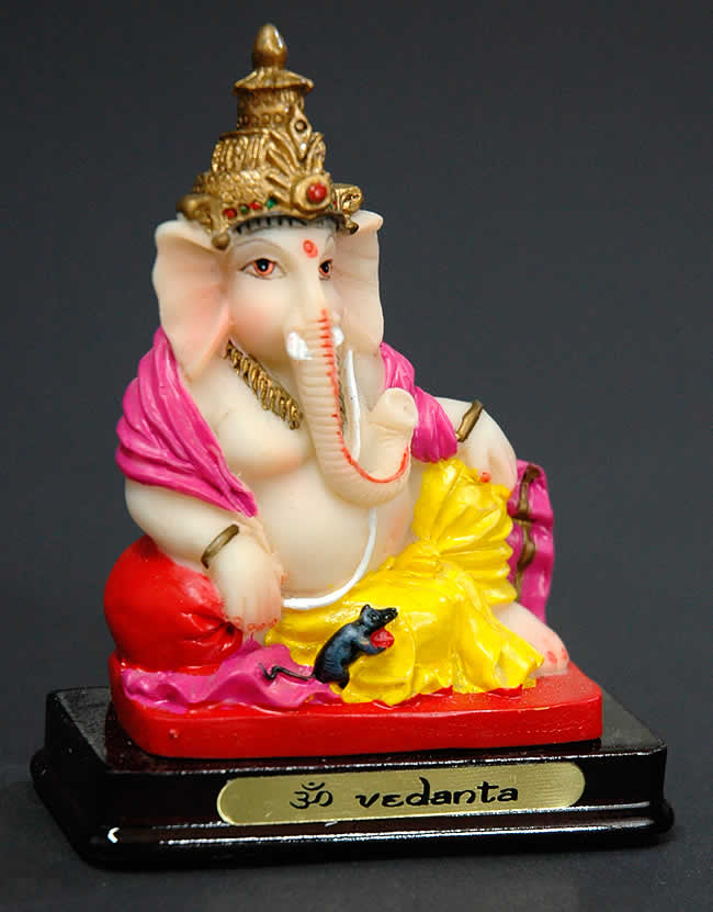 ガネーシャ像 約33cm 多色