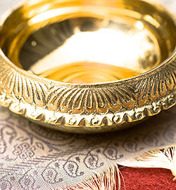 ディア・オイルランプ＆灰皿【外径8.5cm】 - サブ3