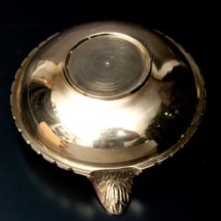 ディア・オイルランプ&灰皿【外径11cm】 - サブ4