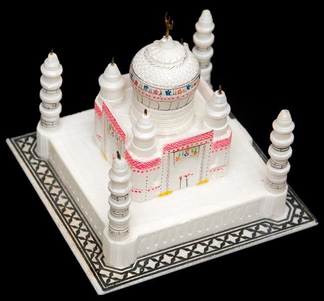 インド タージ・マハル 金属製プレート 【公式通販】