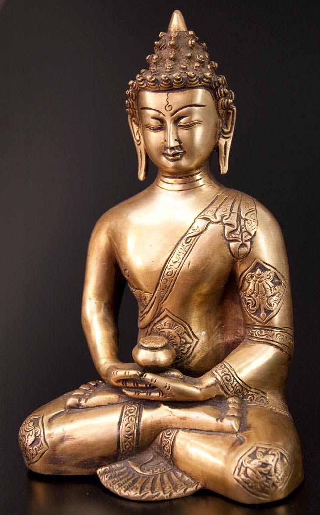 阿弥陀如来 純金製 阿弥陀如来像 座像（大） - 三宝堂オンラインショップ