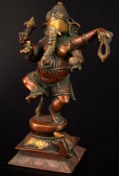 ダンシングガネーシャ[23cm]の商品写真