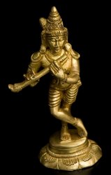 クリシュナ(高さ:10.4cm)の商品写真