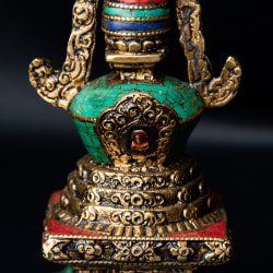 仏塔 - ストゥーパ 高さ：約17cm - サブ3