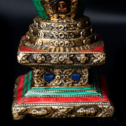 仏塔 - ストゥーパ 高さ：約17cm - サブ4