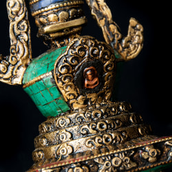 仏塔 - ストゥーパ 高さ：約17cm - サブ5