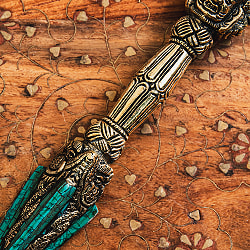 ターコイズ装飾　プルパ（キーラ・金剛蕨） - 25.5cm - サブ3