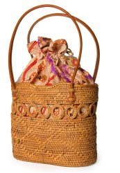 トゥガナン村のアタ　バッグの商品写真