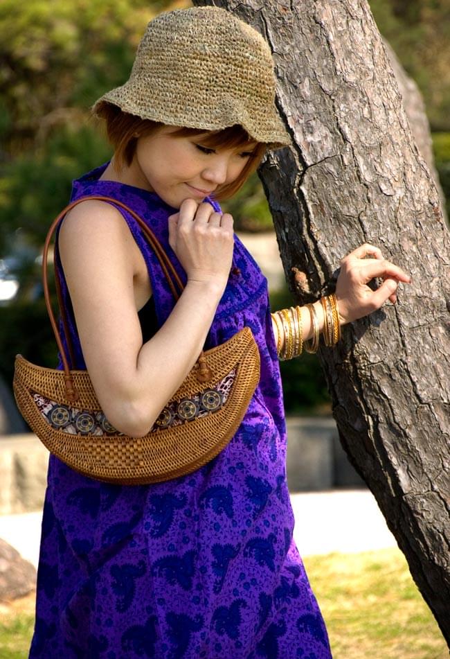 アタバッグ【約17cm x31cm 】 8 - 見た目より物が沢山入るので便利ですよ!