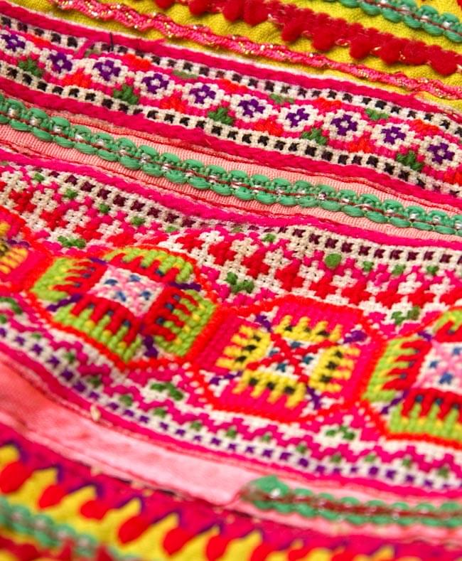 モン族の小物ポーチ 2 - 緻密な刺繍が素晴らしいです。