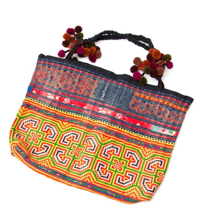 タイ山岳民族の大きなバッグの写真