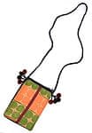 【一点物】モン族 繊細刺繍の肩掛けポシェットの商品写真