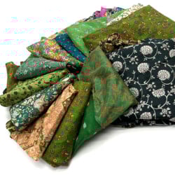 20通りの着方ができる魔法のスカート - 緑系 - サブ3