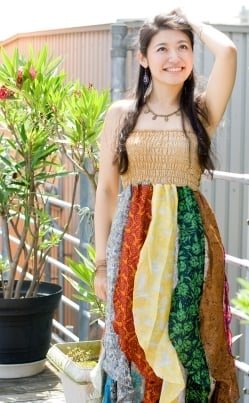 オールドサリーのフリルスカート - サブ2