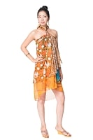 【1点もの】20通りの着方ができる魔法のスカート イエロー・オレンジ系  6の商品写真