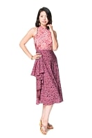 【1点もの】20通りの着方ができる魔法のスカート ピンク系 5の商品写真