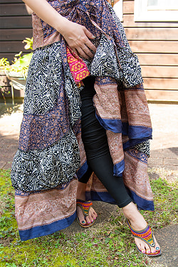 オールドサリーのティアードスカート - サブ3