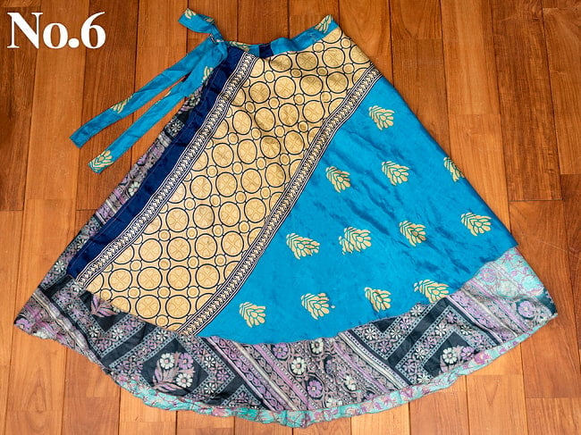 【柄が選べる1点もの】20通りの着方ができる魔法のスカート  16 - 選択６