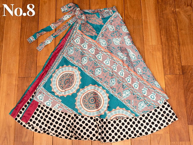 【柄が選べる1点もの】20通りの着方ができる魔法のスカート  18 - 選択８