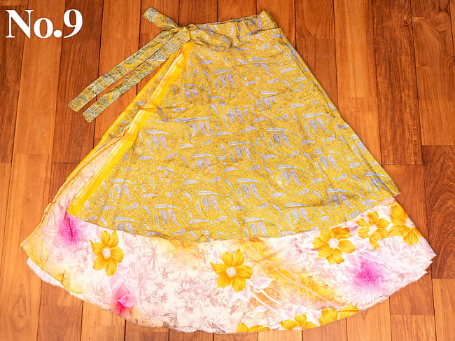 【柄が選べる1点もの】20通りの着方ができる魔法のスカート  19 - 選択９
