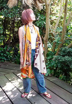 【インドクオリティ】DIYで楽しむ ワケアリ20通りの着方ができる魔法のスカート - サブ3