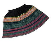 モン族の古布プリーツスカートの商品写真