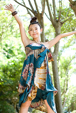 4WAYタイダイロングスカート - サブ2