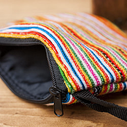 モン族の古布を使ったシンプル小銭入れ - サブ5