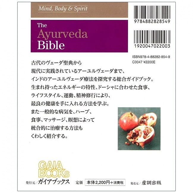 アーユルヴェーダ バイブル ー ayurveda bible 2 - 