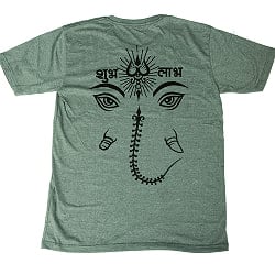 ガネーシャアイ Tシャツ【ヘザー生地】 - サブ3