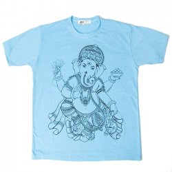 ダンシングガネーシャ Tシャツ【ヘザー生地】
