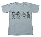 インドの神様４人組　Tシャツ 【グレー】　の商品写真