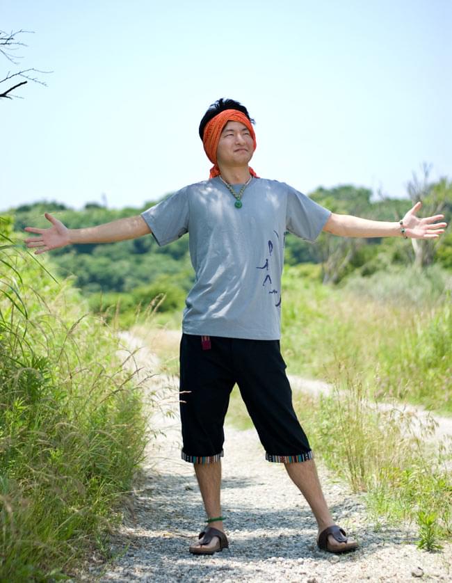 PEACEFUL JAMMING 【カーキ】 9 - 身長150cmのスタッフがSサイズを着てみました。(こちらは同ジャンルの異なる商品です)