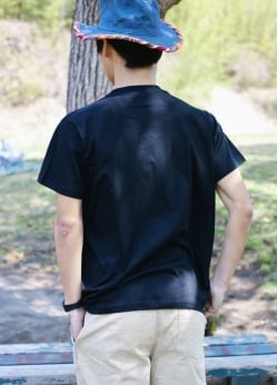 ブッダアイ マンダラTシャツ - サブ2
