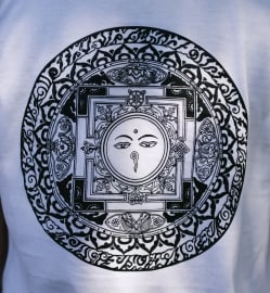 ブッダアイ マンダラTシャツ - サブ4