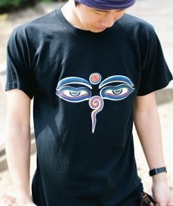 ブッダアイTシャツ - サブ3