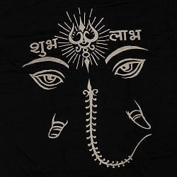 ガネーシャアイ Tシャツ【シンプルブラック】 - サブ2