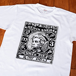 かつてのインド・コーチン王国の歴史を纏う コーチン・アンチャルTシャツ アンティーク調 Tシャツ 5.6oz生地 綿 コットン100% - サブ3