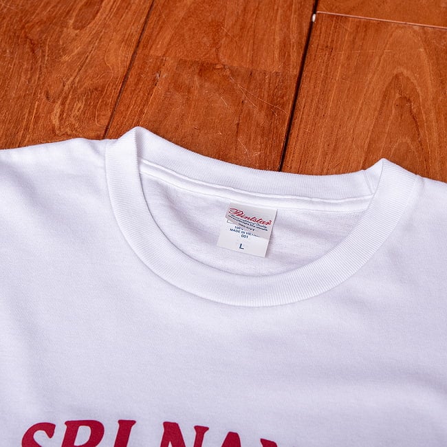 ナンディ 聖牛デザインTシャツ|南インドで親しまれている ナンディ石像モチーフ ヒンディー語 ナンディン 5.6oz生地 綿 コットン100% 8 - 品質に定評のあるPrintstarの厚みもしっかりある5.6oz生地を使用
