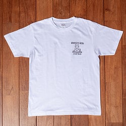 ナマステ猫 Namaste Neko インド式のごあいさつ　左胸ワンポイント　半袖Tシャツ　5.6oz 綿100％ - サブ2