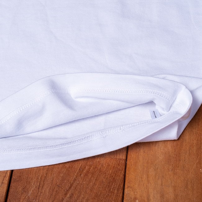 Namaste Neko　ナマステ猫　インド式のごあいさつ　左胸ワンポイント　半袖Tシャツ　5.6oz 綿100％ 8 - しっかりとしています