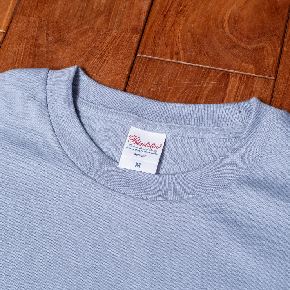 ガンジーメガネとアヒンサー　眼鏡だけで、誰だか分かる。　　左胸ワンポイント　半袖Tシャツ　5.6oz 綿100％4枚目の説明写真です