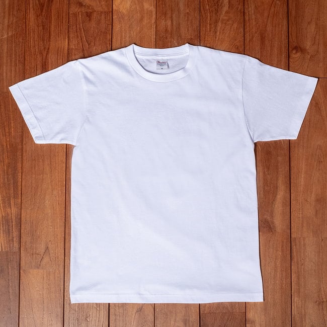 Dhanvantari 医薬の神様 ダンヴァンタリ神 背面 バックプリント 半袖Tシャツ 5.6ozコットン 4 - 前面は無地です