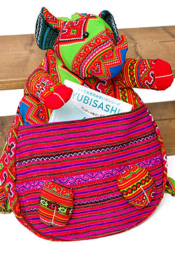 ミニサイズの動物バックパック - 象 - サブ5