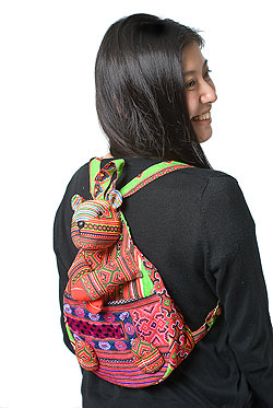 ミニサイズの動物バックパック - リス - サブ2