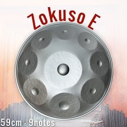 ハンドパン Zokuso E【59cm - 9notes】 -ソフトケース付属
