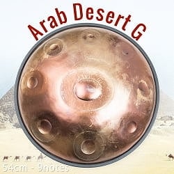 ハンドパン Arab Desert G【54cm - 9notes】 -ソフトケース付属の商品写真