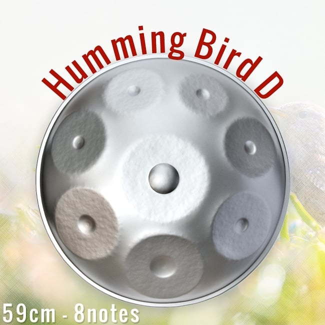 ハンドパン Humming Bird D【59cm - 8notes】 -ソフトケース付属の写真
